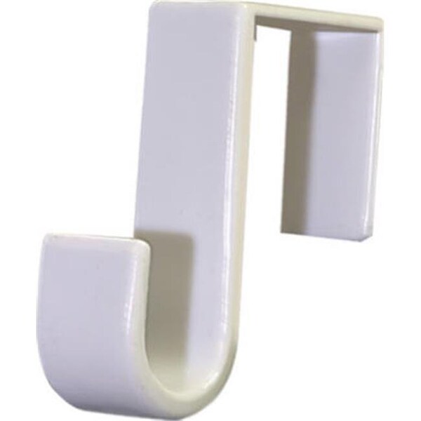 Hillman Anchor Wire-Hillman Group 122324 White Over The Door Single Hook; Pack Of 5 597690 - main